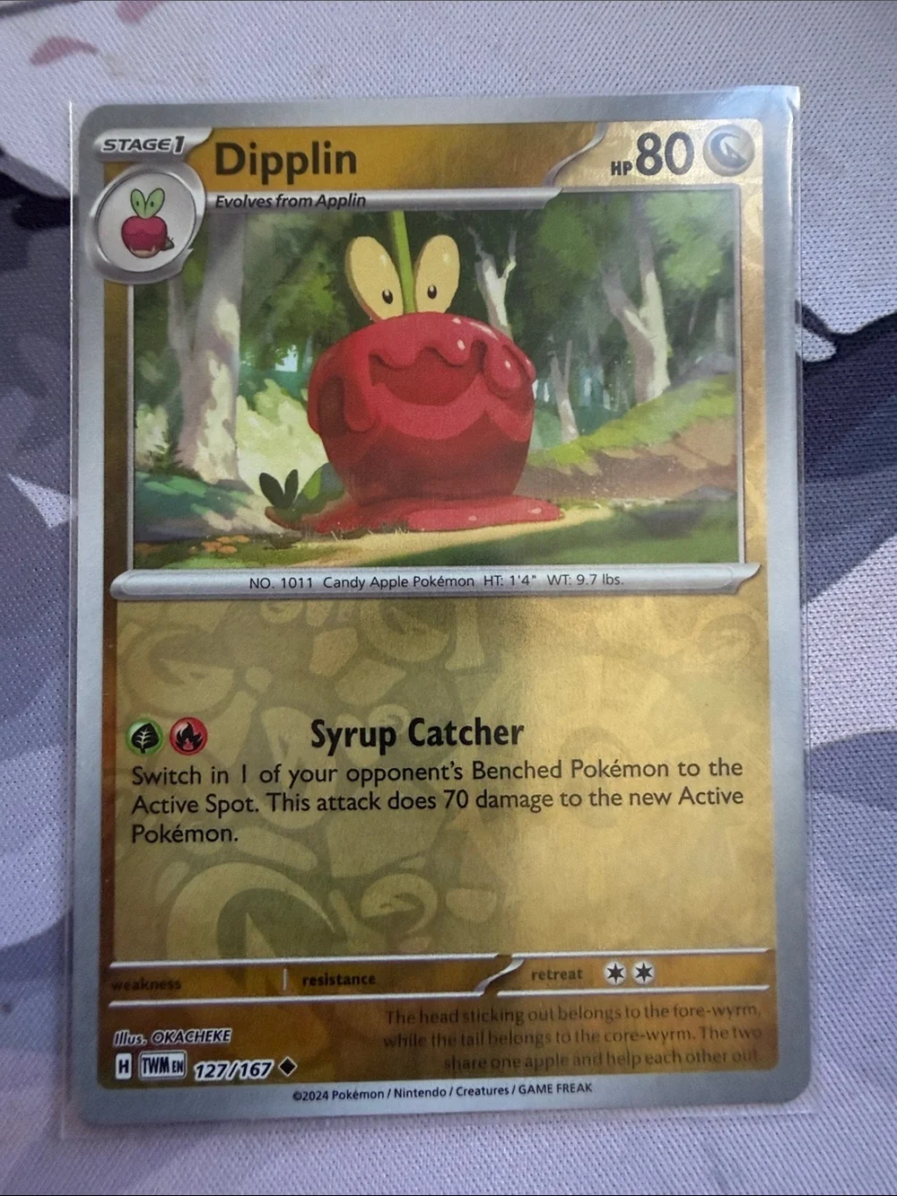 Applin, Dipplin & Appletun Evolution Lot | 6 Holo Reverse Holo Cards ✨5/$25✨